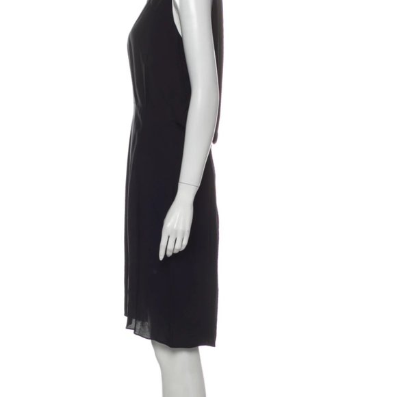 L'AGENCE Crew Neck Knee-Length Dress Size 4 - Picture 9 of 9